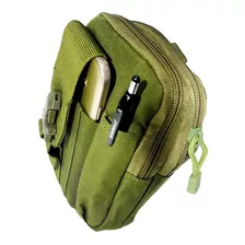 Pouch Estuche Sistema Molle Cinturón Riñonera Porta Celular 