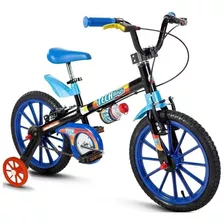 Bicicleta Infantil Nathor Tech Boys Aro 16 Azul