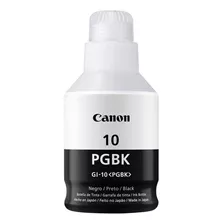 Tinta Original Canon Gi-10 Gi10 Gl-10pgbk G6010 Gm2010 Preto