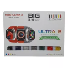 Set Smartwatch T800 Ultra 2 Con 7 Correas Y Case