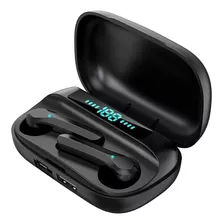 Fone De Ouvido Bluetooth Led Sem Fio 66h Bateria Tws Cor Preto