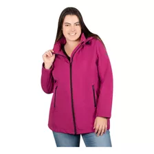 Chamarra Mujer Greenlander Pol7888xl Plus Size Parka Gorro