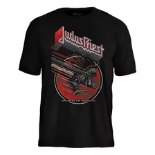 Camiseta Judas Priest Oficial Licenciada Stamp Original