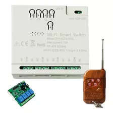 Sonoff Relé 4ch Canais Interruptor Wifi 110v 220v + Controle