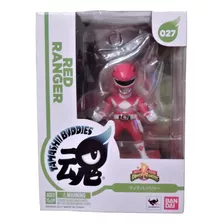 Tamashi Buddies Power Rangers Red Con Diorama De Japon!!