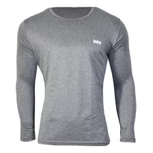 Remera Termica Dribbling Micropolar Hombre Gris Claro