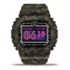 Smartwatch Kronos Warrior Stf Camuflaje 