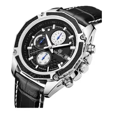 Reloj Hombre Lujo Megir 2015 Cronografo Analogico