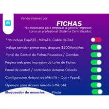 Internet Por Fichas Mikrotik Omada Ticket Voucher Venta