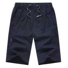 Bermuda Hombr Short Pesquero Deportivo Casual Pants Cómodos