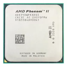 Processador Amd Phenom Ii X3 710 2,60 Ghz 7,5 Mb Am2+ Am3