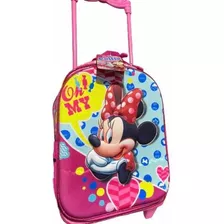 Mochila De Niñas Princesas Relieve Tapa Dura