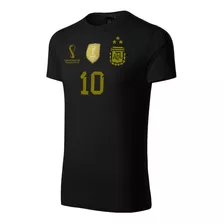 Camiseta-remera Seleccion Argentina Qatar Messi 2022