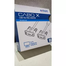 Cabo Vga Xbom 10 Metros Entrega Rápida