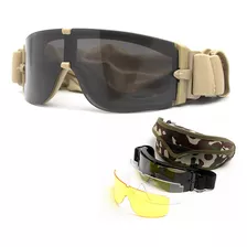 3 Lentes Tácticas Militares Mica Y Accesorios Originales K_1