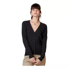 Cardigan Básico Feminino Com Decote V - Hering - K0wk