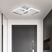 Moderna Lámpara De Techo Led 24 W, Diseño Curvo