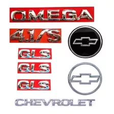 Kit Omega+ 3-gls+ 4.1+ Chevrolet+grade Acrilica+mala Cromada