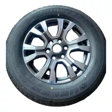 01 Roda Ranger Aro 18 + 01 Pneu 265/60r18 Bridgestone