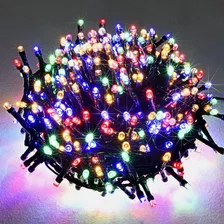 600 Led Luces De Navidad Guirnalda Multicolor Arbol Pascua