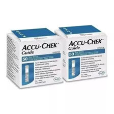 Tiras De Glicemia Accu Chek Guide 100 Unidades 