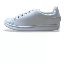 Tenis Blancos Sintetico Calzado Zapatos De Hombre