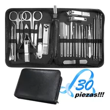  Kit Set Manicure Pedicure Profesional Completo Uñas Pies