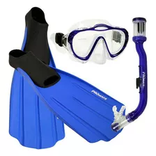 Promate Junior Snorkel Buceo Máscara Del Tubo Respirador Sec