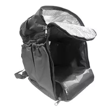 Capa Bag Motoboy Invertida Reforçada - Preta