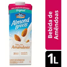 Bebida De Amêndoa Ori. 0 Açúcar Blue Diamond Almond Breeze1l