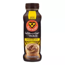 Bebida Láctea Uht Com Café E Cacau Cappuccino Chocolate 260ml 3 Corações