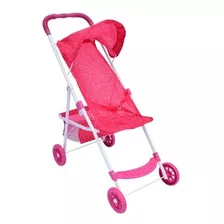 Coche Juguete Para Muñeca Cochecito Pequeñín Rosado