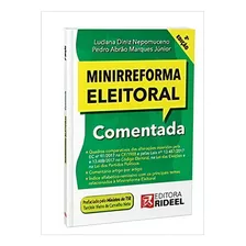 Minirreforma Eleitoral - Comentada, De Junior Marques. Editora Rideel Em Português