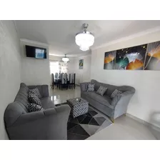 Rento Apartamento Amueblado 2do Piso En San Isidro