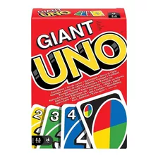 Uno Gigante Clásico Juego De Mesa Cartas Original 