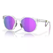 Óculos De Sol Oakley Hstn Metal Matte Clear Prizm Violet Pro