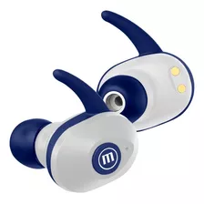 Audifo Maxell Mini Duo Tws Eb-btmini Bt Earbuds Blu/white Color Azul Luz Azul Claro