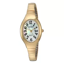 Viva Time Timetech Stretch Bracelet Reloj Casual De Acero Y