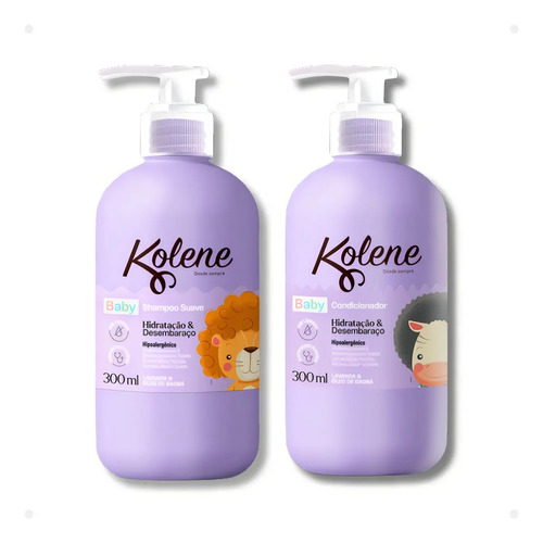 Kolene Baby Hidratação E Desembaraço : Shampoo + Cond 300ml