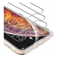 Protector De Pantalla Para iPhone XS Max [3 Paquete], Crista