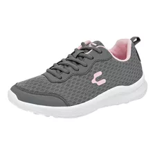 Charly Tenis Deportivo Para Mujer Gris, Código 100609-1