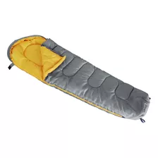 Bolsa Saco De Dormir Individual 2 Mt Camping Big Mummy Style Color Gris