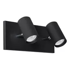 Lámpara Aplique Plafon 2 Luces Spots Led Ideal Baño + Luces