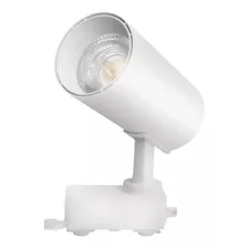 Spot Para Trilho Eletrificado Branco Led 20w Luz Quente Cor Branco Quente 110v/220v
