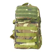 Mochila Táctica 55 Litros Pixelado Desierto Sistema Molle 