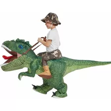 Disfraz Dinosaurio Inflable Niños Desde 3 Años