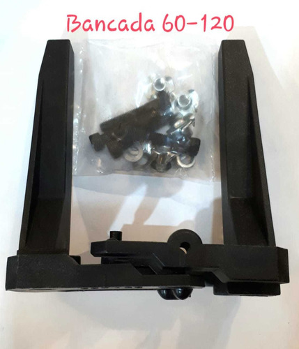 Bancada Regulable Motor 60-120 Nylon Y Fibra Con Tornillos 