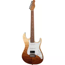 Guitarra Tagima Super Strato Stella Dw Transparent Brown