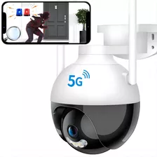 Cámara De Seguridad 5g Wifi Exterior 2mp Detección Humana