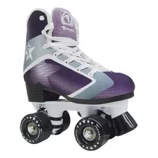 Patins Traxart Traxstar - Roxo Escuro + Kit Proteção Traxart